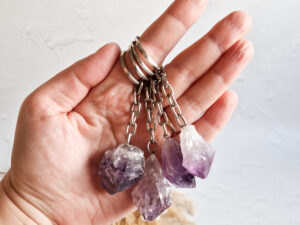 Sleutelhanger amethist