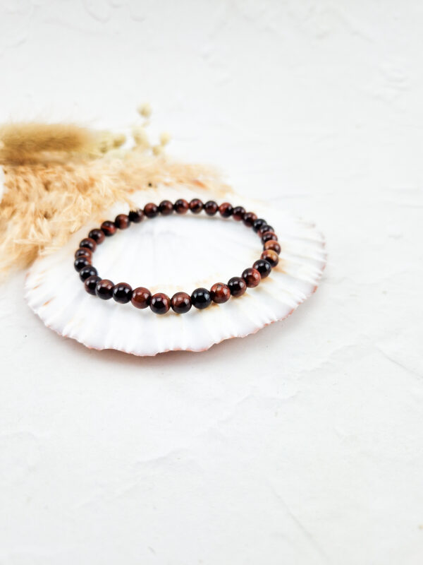 rode tijgeroog armband