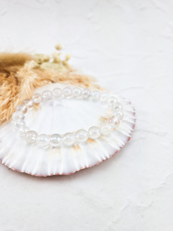 angel aura kwarts armband