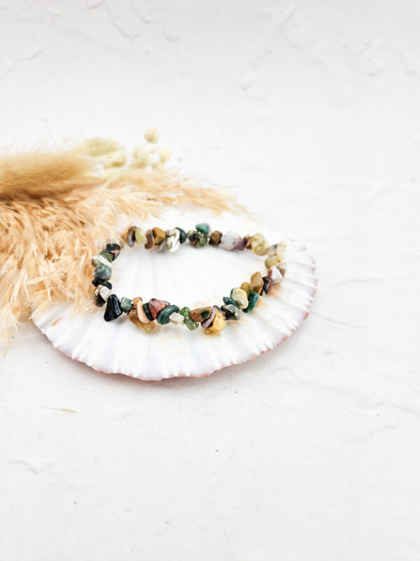 oceaan jaspis split armband