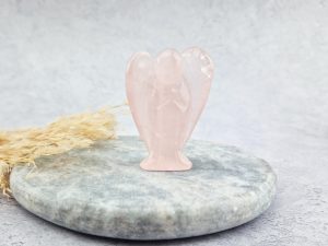 Rozenkwarts engel maat M