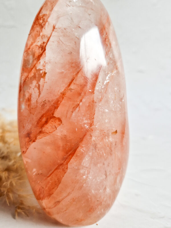 Red healer sculptuur (hematoide kwarts) - Afbeelding 2