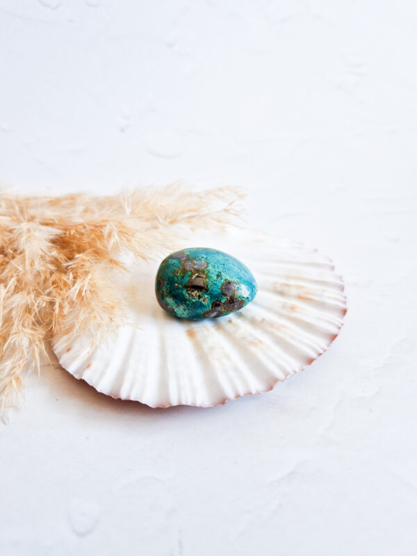 chrysocolla trommelsteen