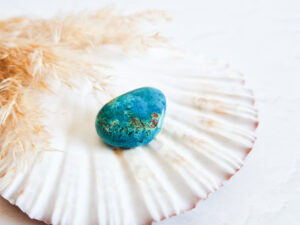 Chrysocolla trommelsteen #4