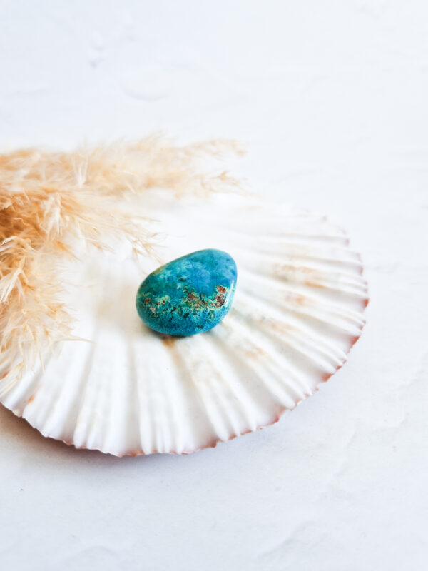 Chrysocolla trommelsteen #4