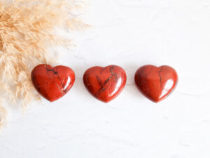 Rode jaspis hart