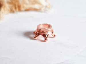 Bolhouder kroon (rose goud)
