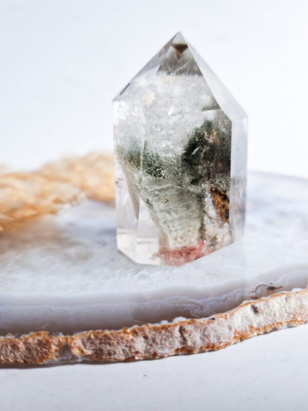 Garden quartz toren (lodoliet) #3 - Afbeelding 2