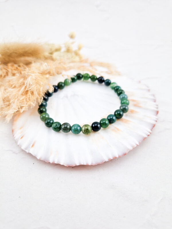 Mosagaat armband 6mm
