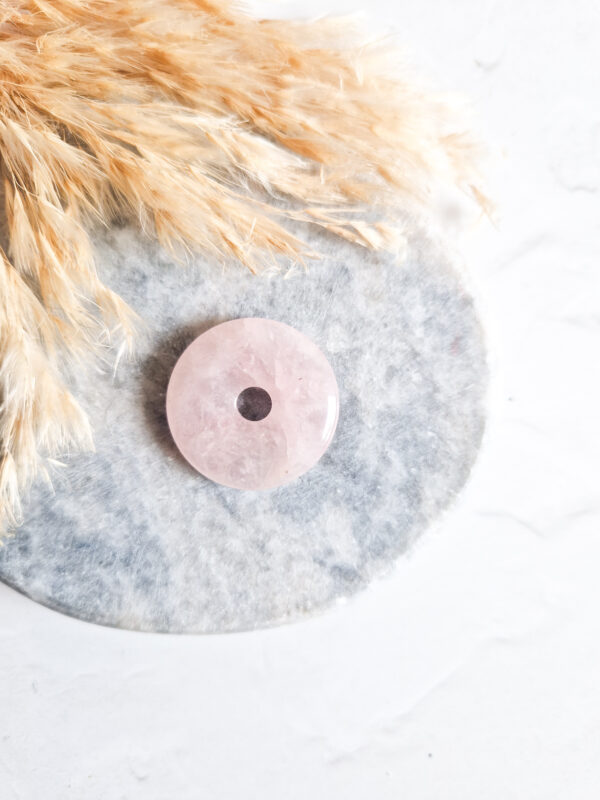 donut hanger rozenkwarts