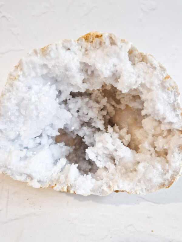 bergkristal geode L