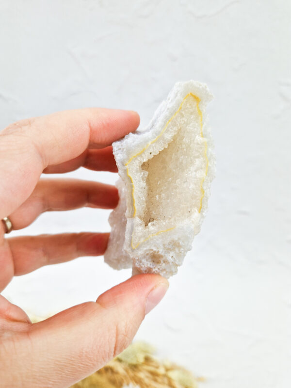 Blue lace agaat geode #6 - Afbeelding 2
