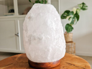 Zoutsteen lamp 2/3 kilo