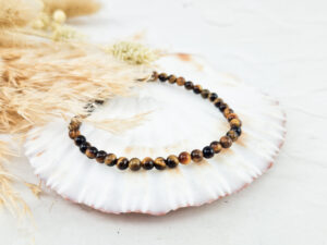 tijgeroog armband 4 mm