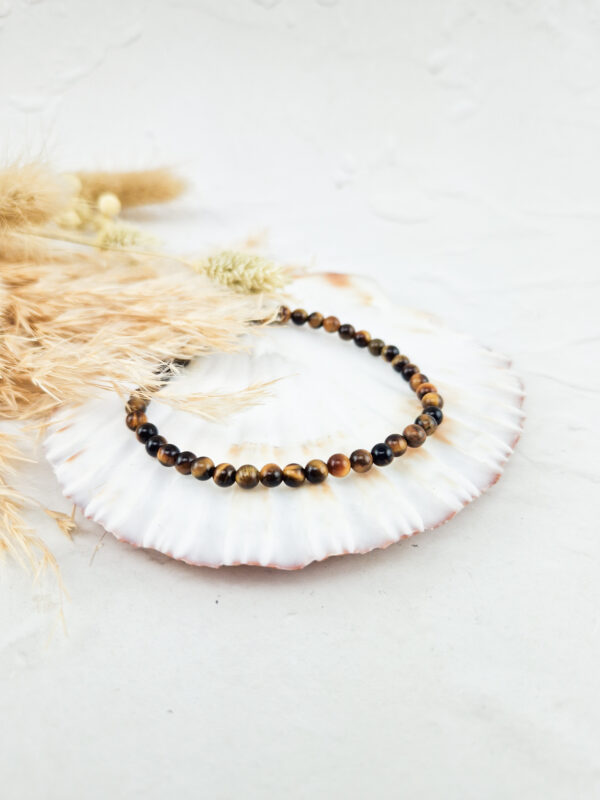 tijgeroog armband 4 mm