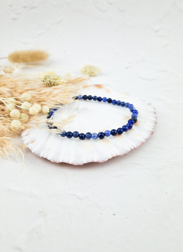 sodaliet armband 4 mm