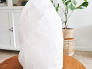 zoutsteen lamp wit