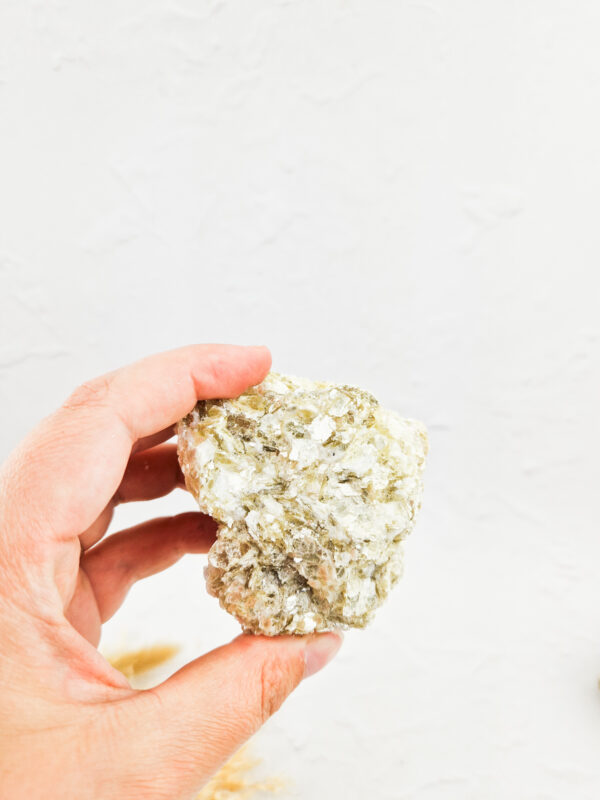 Gouden Mica Cluster (Gele Mica/Muscoviet)#22 - Afbeelding 2