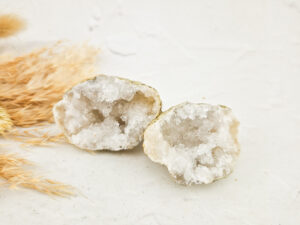 Kwarts geode set