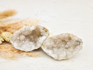kwarts geode set klein