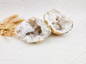Kwarts geode set