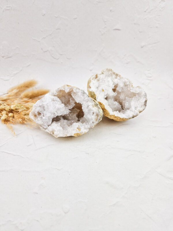 Kwarts geode set