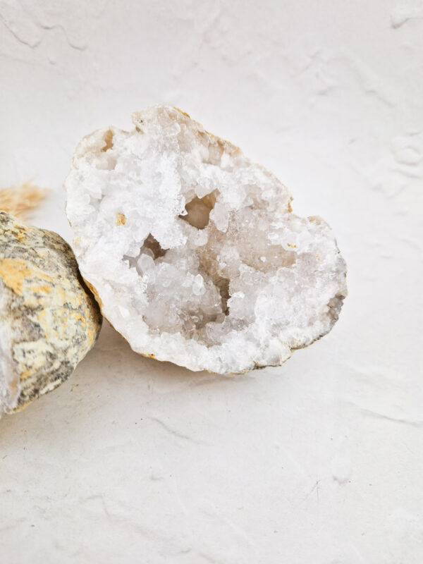 Kwarts geode set
