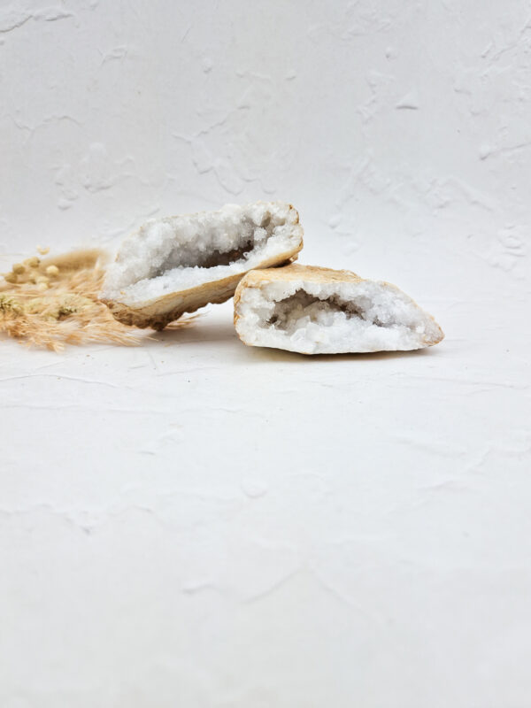 Kwarts geode set