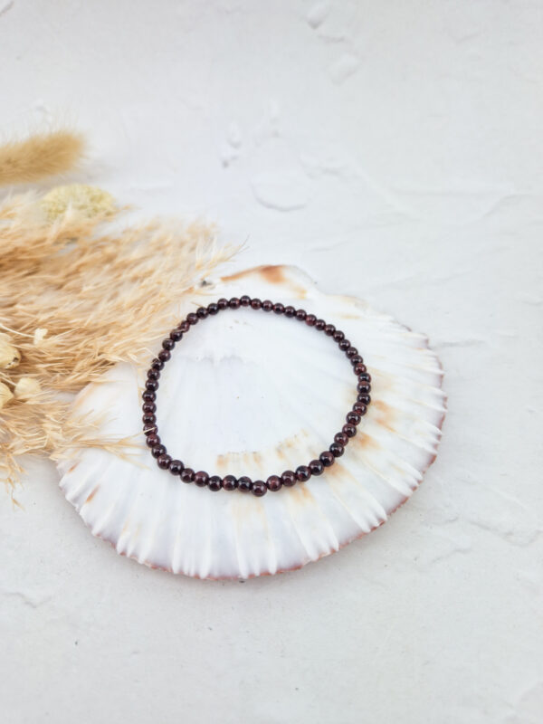granaat armband 4 mm
