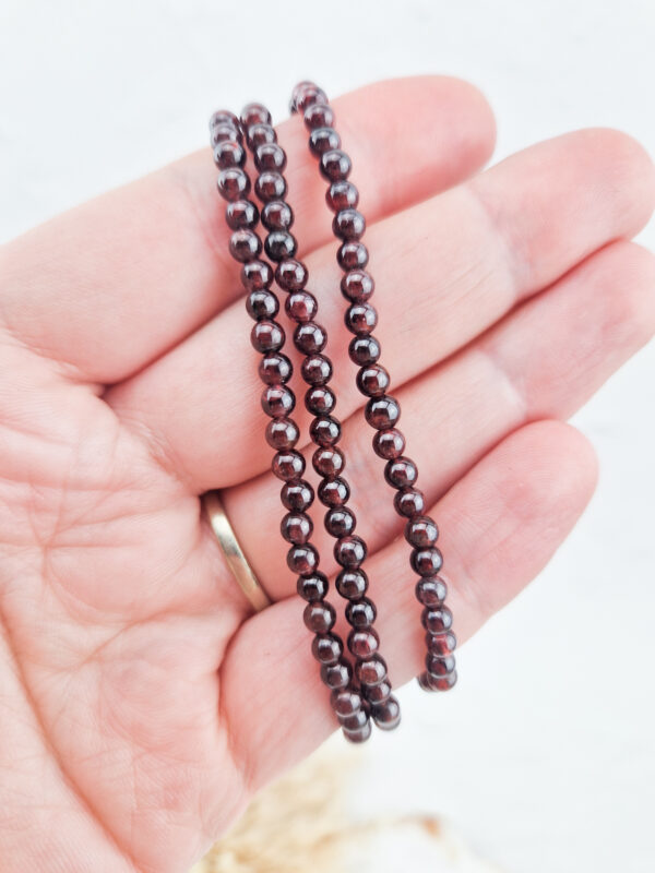 granaat armband 4 mm
