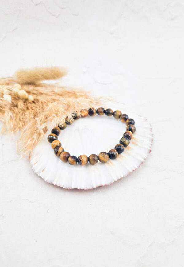 Tijgeroog armband 8mm