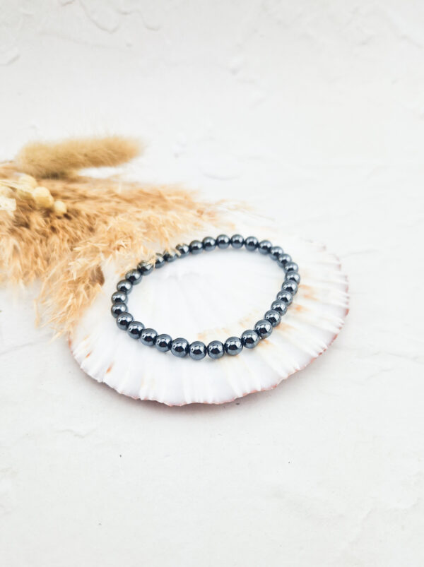 Hematiet armband 6mm