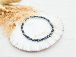 Hematiet armband 4mm