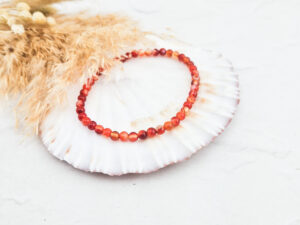 Carneool armbandje 4mm