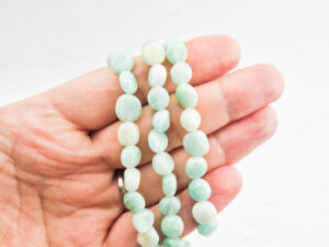 Amazoniet trommelsteen armband