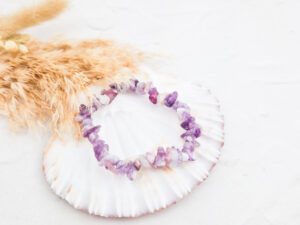 Lepidoliet split armband