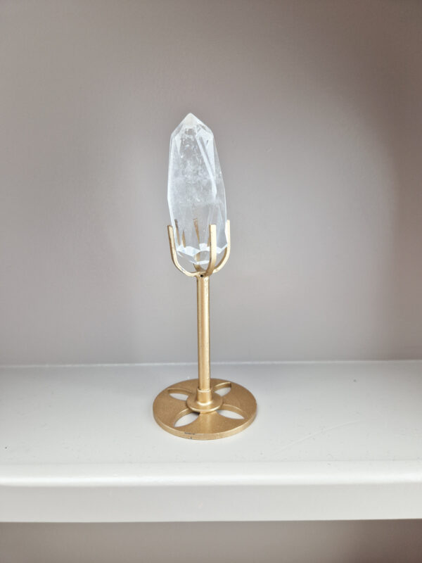Bergkristal diamant op standaard #3 - Afbeelding 3