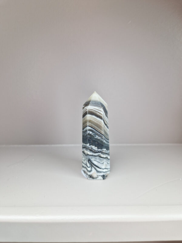 Zebra calciet toren