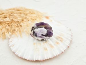 Chevron amethist schelp