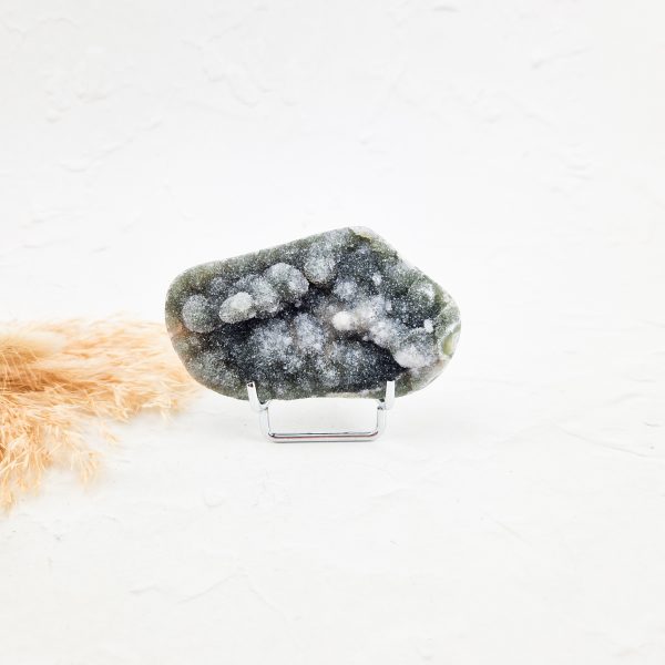 Zwarte amethist cluster