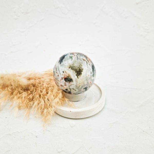 Mosagaat bol met druzy