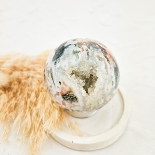 Mosagaat bol met druzy