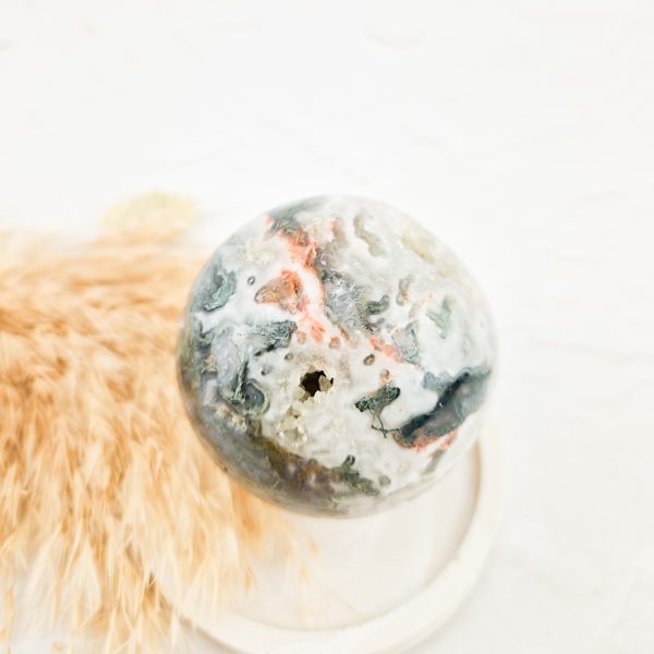Mosagaat bol met druzy