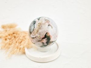 Mosagaat bol met druzy