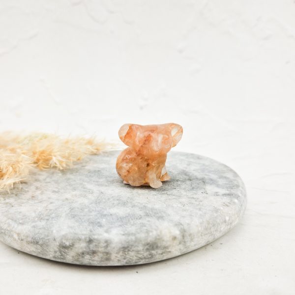 Golden healer koala (limoniet kwarts)