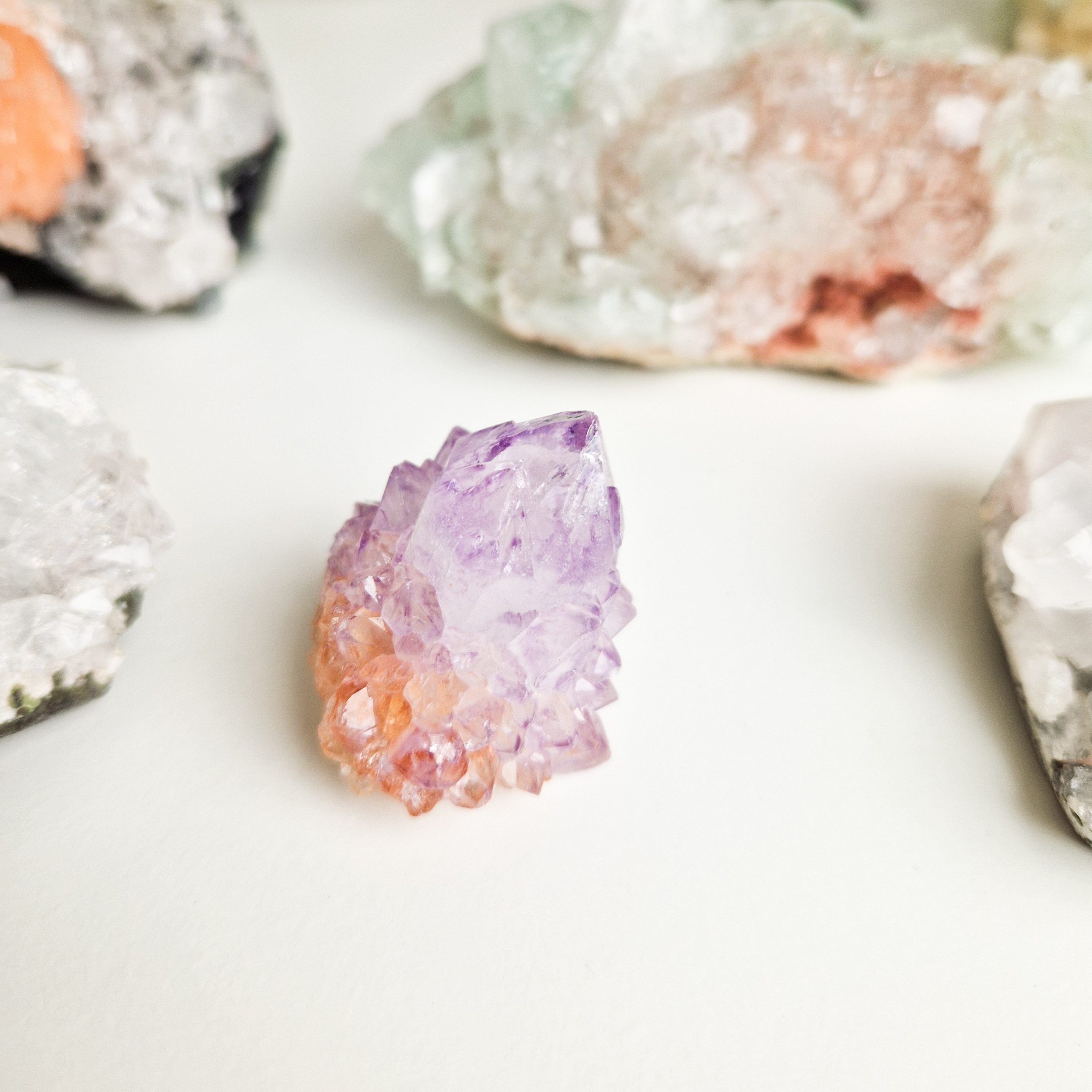 Spirit kwarts / Cactus kwarts cluster