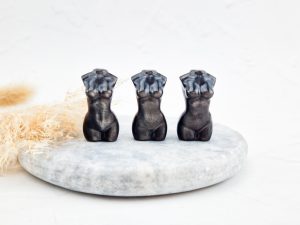Zilver obsidiaan vrouwenlichaam / body
