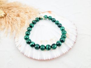 Malachiet armband 8 mm