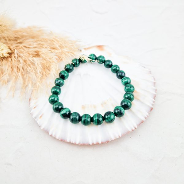 Malachiet armband 8 mm