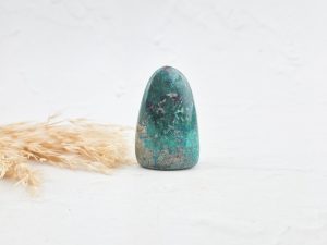Chrysocolla sculptuur